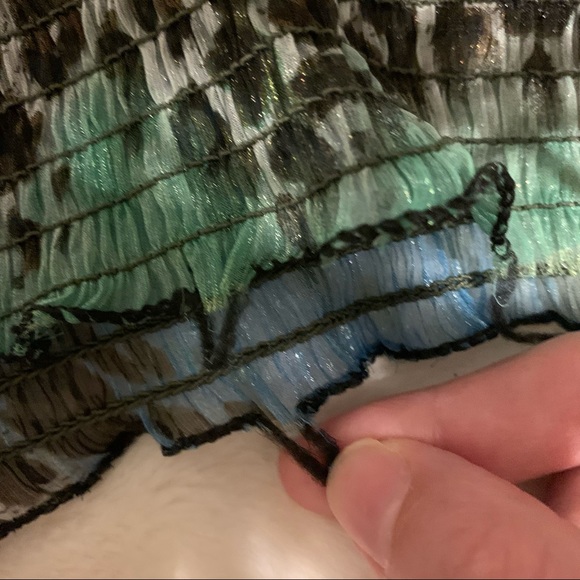 Halterneck Ruffle Top - Picture 9 of 16